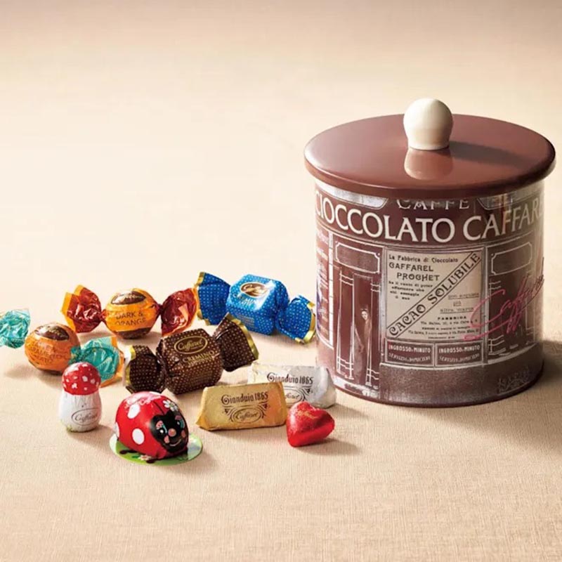 Caffarel 200周年ポット缶